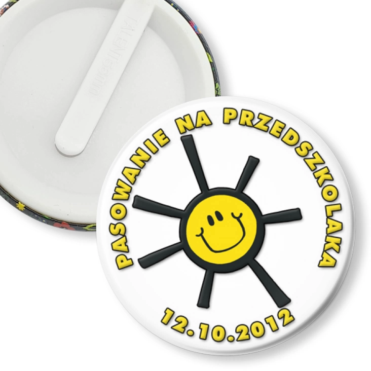 przypinka klips Pasowanie na przedszkolaka