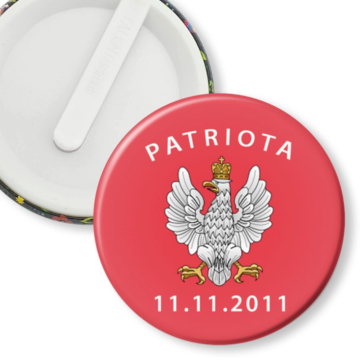 przypinka klips Patriota