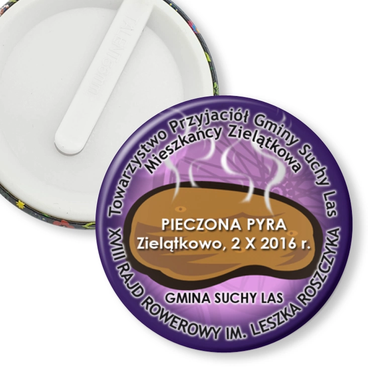 przypinka klips Pieczona Pyra 2016