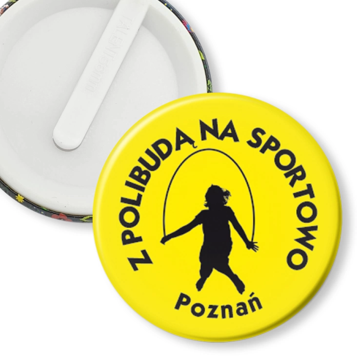 przypinka klips Politechnika Poznańska - Skakanka