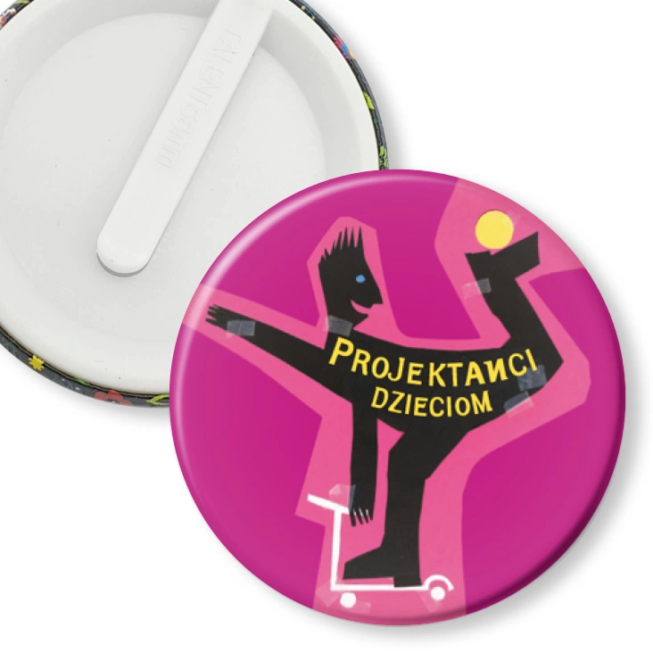 przypinka klips Projektanci dzieciom A