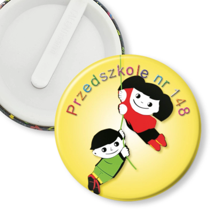 przypinka klips Przedszkole nr 148