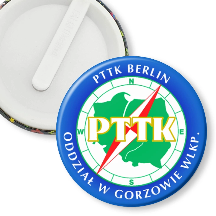 przypinka klips PTTK Berlin w Gorzowie Wlkp.