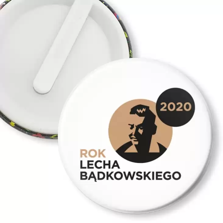 przypinka klips 2020 Rok Lecha Bądkowskiego