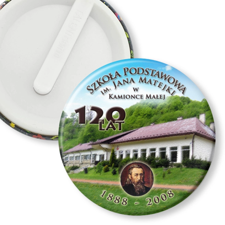 przypinka klips SP w Kamionce Małej