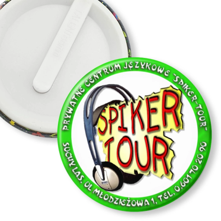 przypinka klips Spiker-Tour