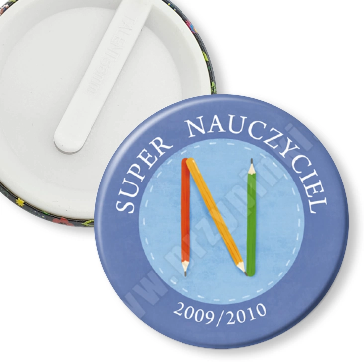 przypinka klips Super Nauczyciel