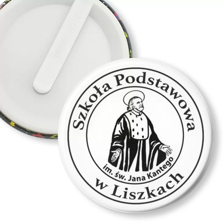 przypinka klips Szkoła Podstawowa w Liszkach