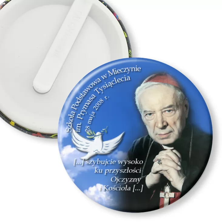 przypinka klips Szkoła Podstawowa w Mieczynie