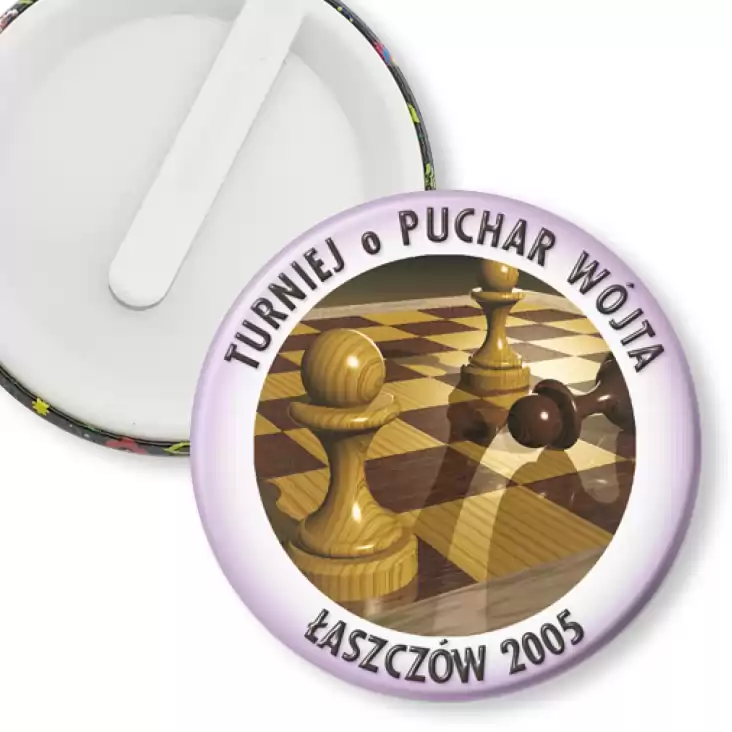 przypinka klips Turniej o puchar wójta - Łaszczów 2005
