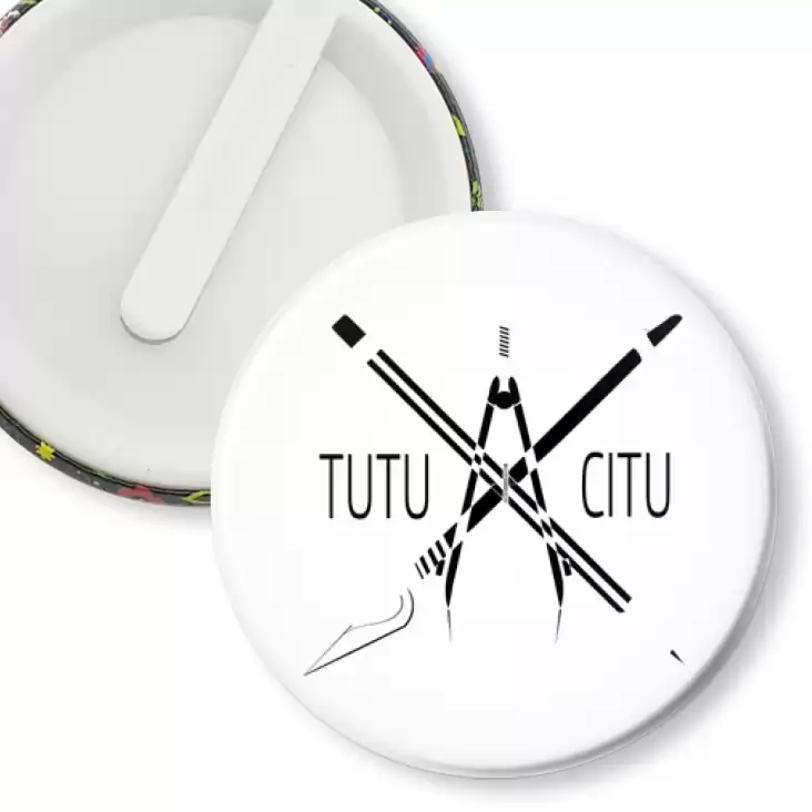 przypinka klips Tutucitu logo