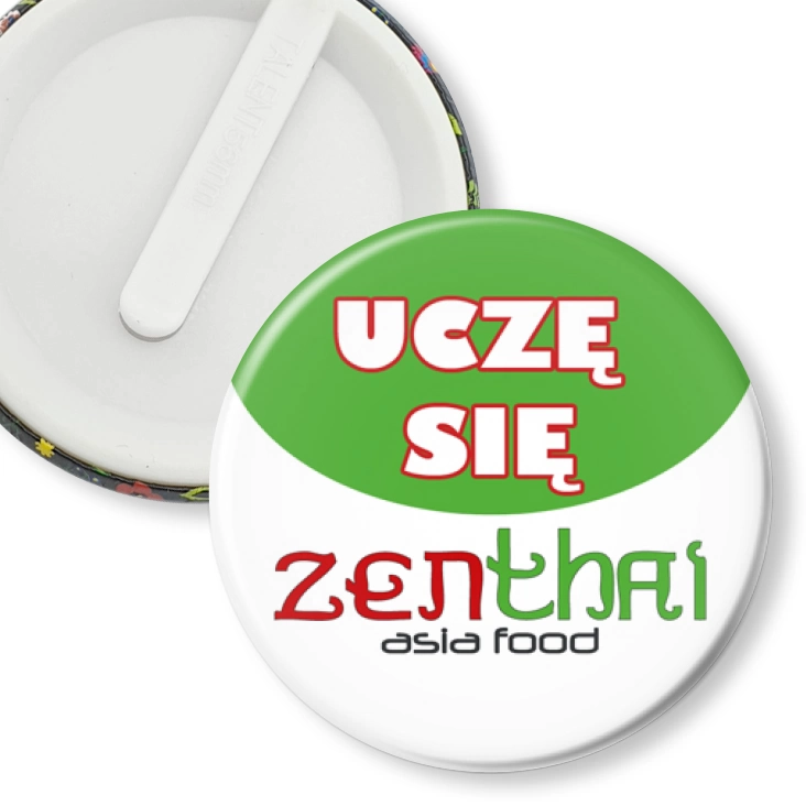 przypinka klips Uczę się - Zenthai