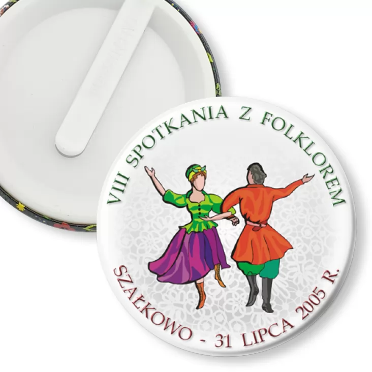 przypinka klips VIII Spotkania z folklorem