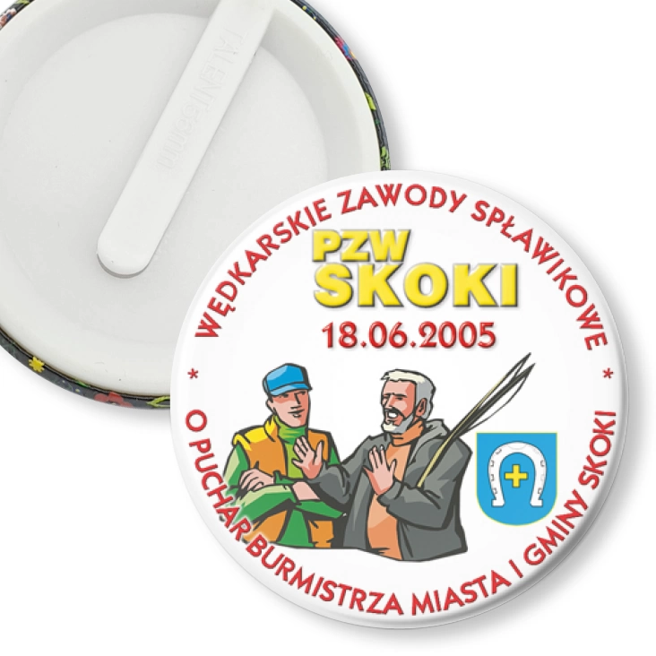 przypinka klips Wędkarskie Zawody Spławikowe 2005