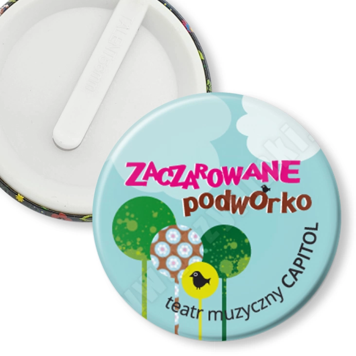 przypinka klips Zaczarowane Podwórko