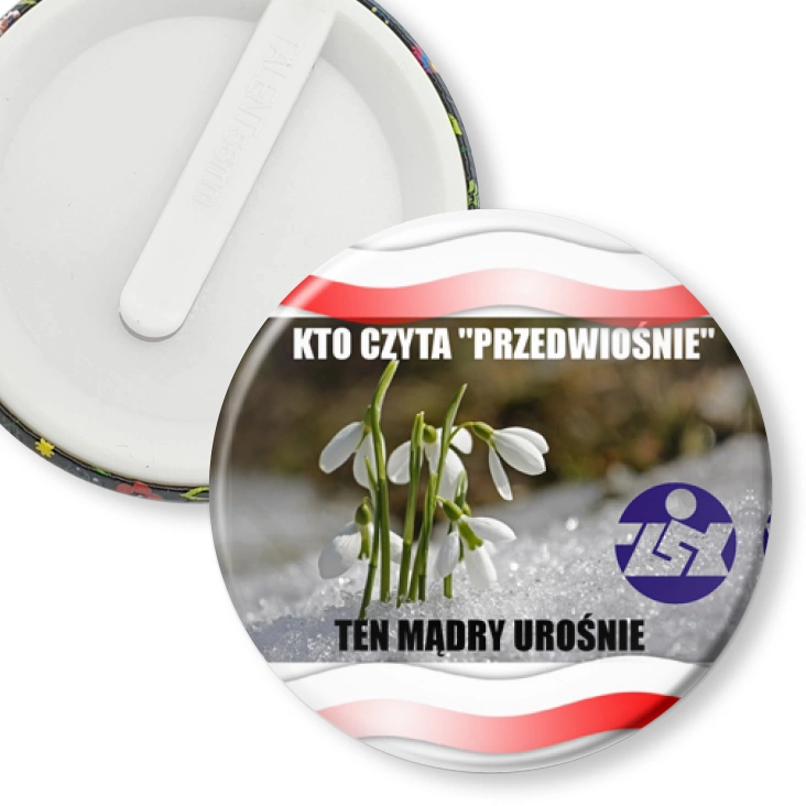 przypinka klips ZSK Przedwiośnie