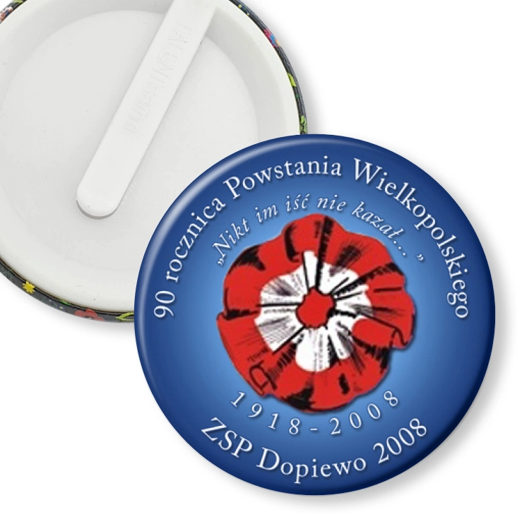 przypinka klips 90 rocznica Powstania Wielkopolskiego