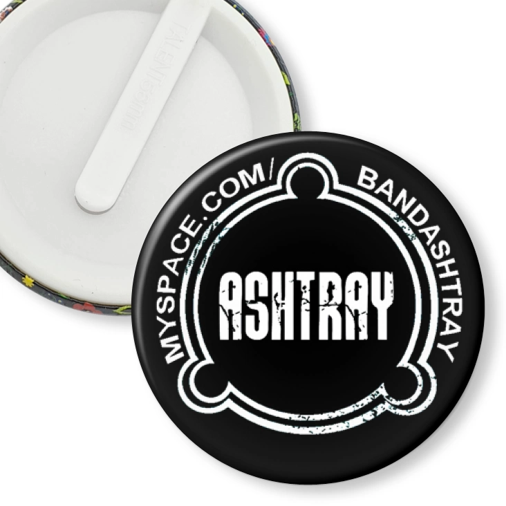 przypinka klips Ashtray