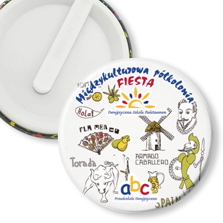 przypinka klips Fiesta