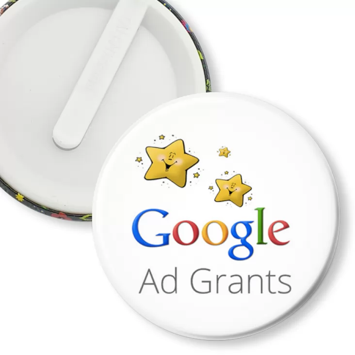 przypinka klips Google Ad Grants