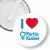 Przypinka klips I love Partia Kobiet