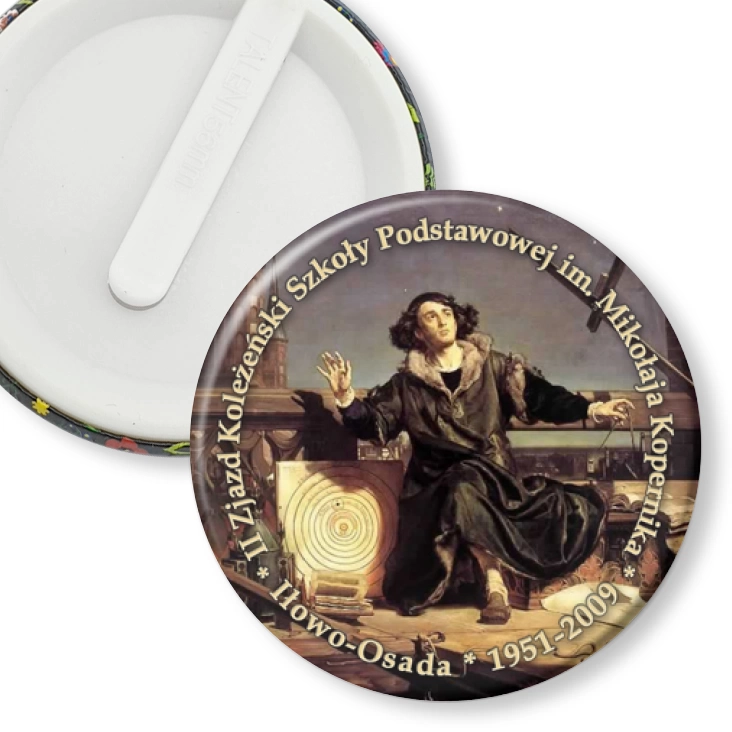 przypinka klips II Zjazd Koleżeński Iłowo 2009