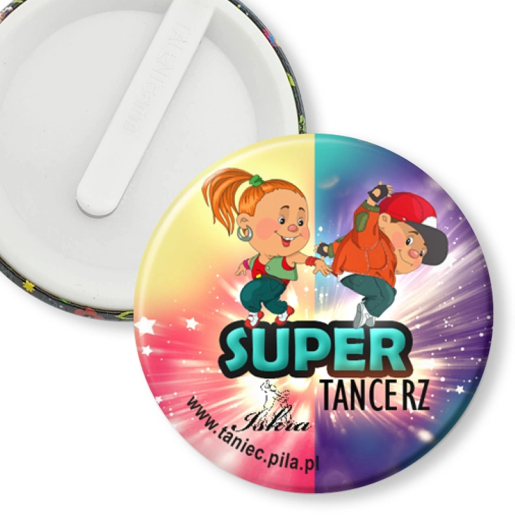 przypinka klips Iskra - Super Tancerz