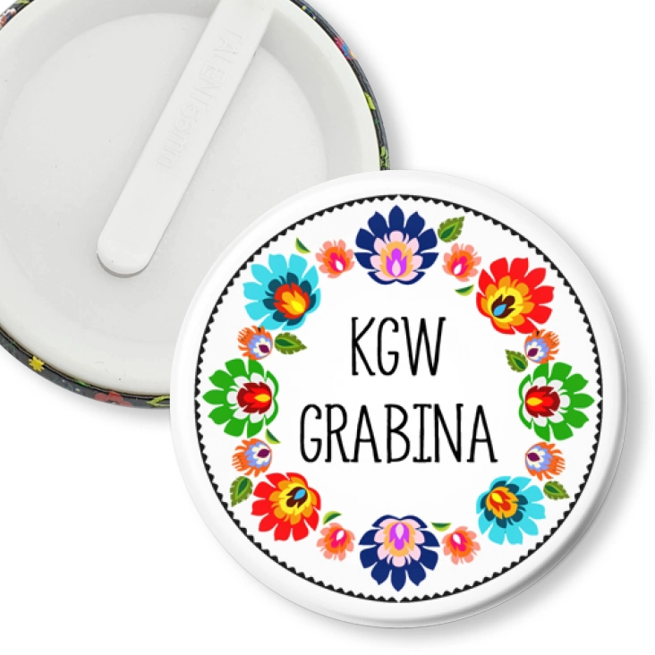 przypinka klips KGW GRABINA