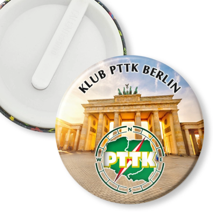przypinka klips Klub PTTK Berlin