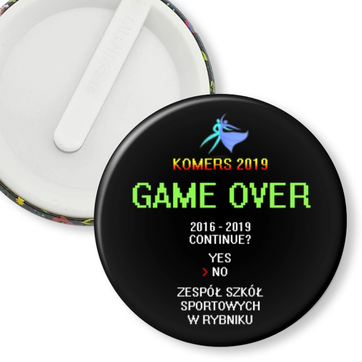 przypinka klips Komers 2019