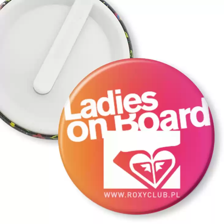 przypinka klips Ladies On Board