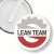 Przypinka klips Lean Team