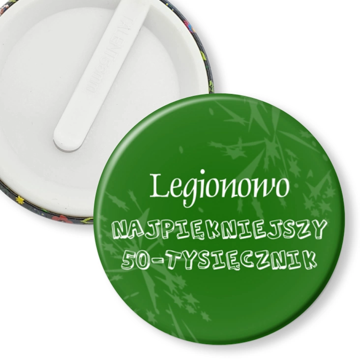 przypinka klips Legionowo 50 tys. E