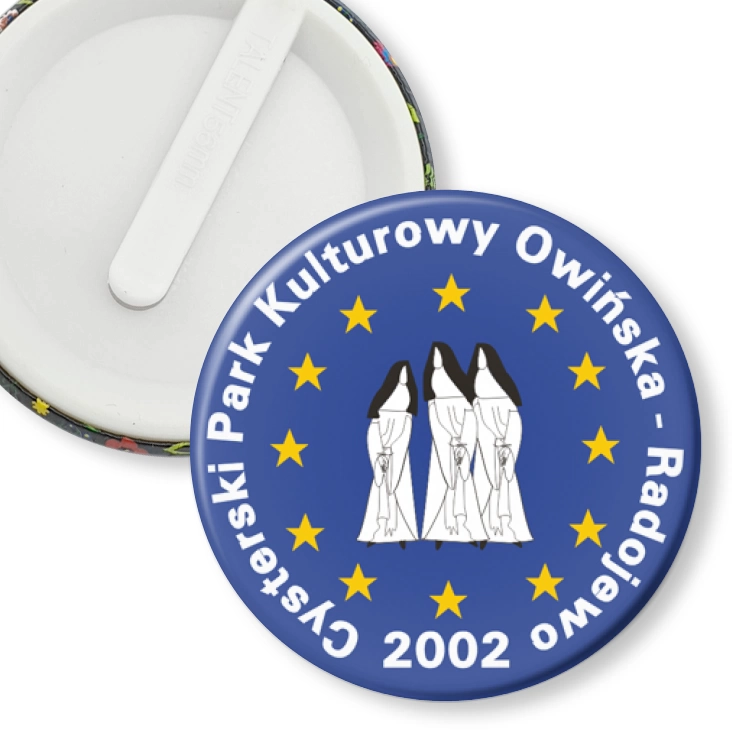 przypinka klips LOKOMOTIVO - Łejery Poznań