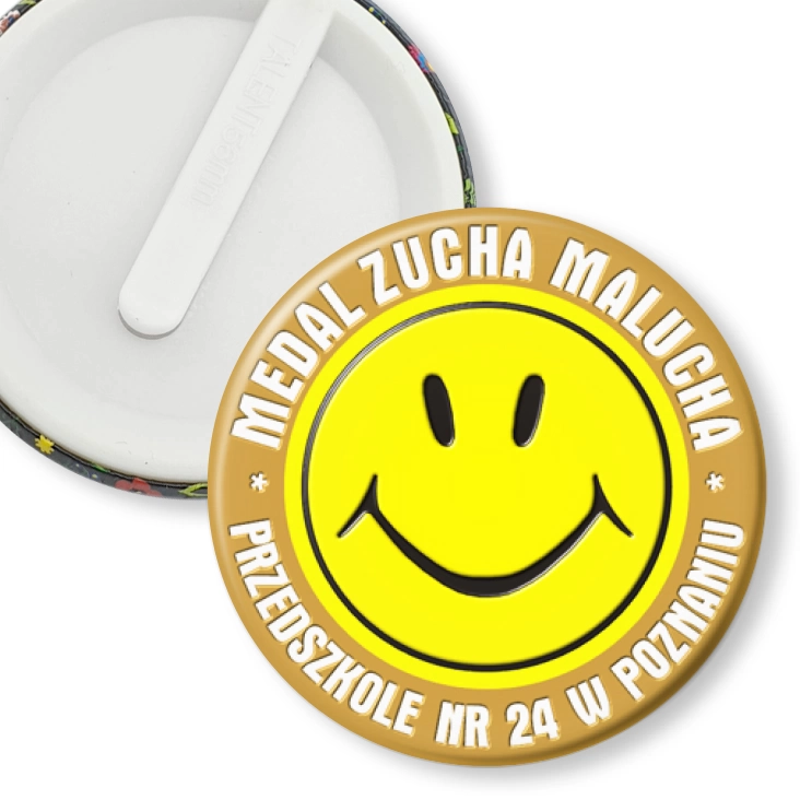 przypinka klips Medal Zucha Malucha