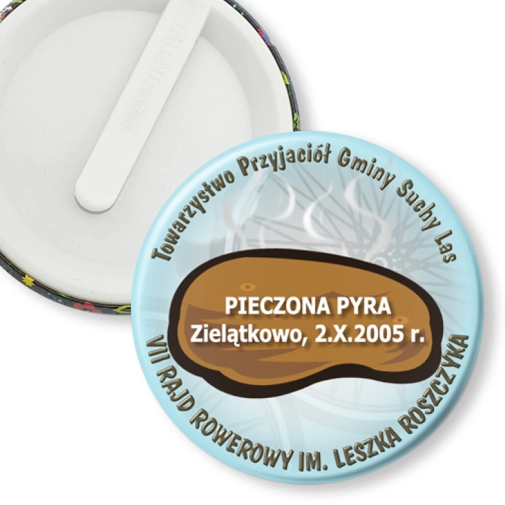 przypinka klips Pieczona Pyra 2005