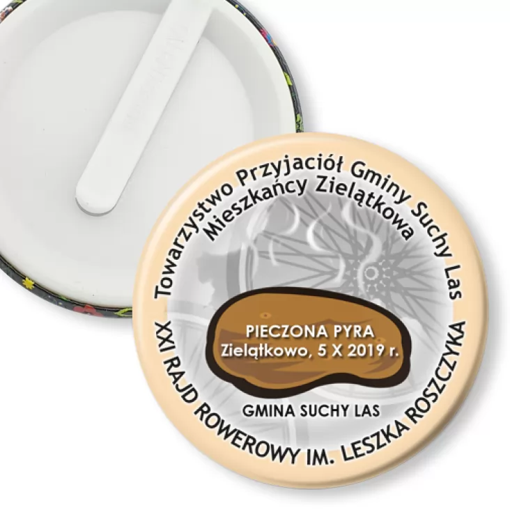 przypinka klips Pieczona Pyra 2019