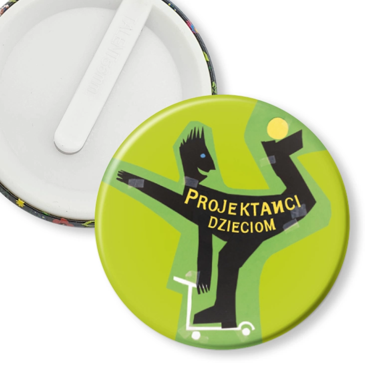 przypinka klips Projektanci dzieciom B