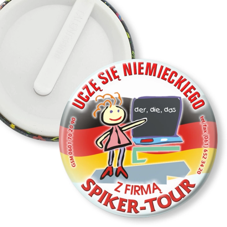przypinka klips Spiker-Tour