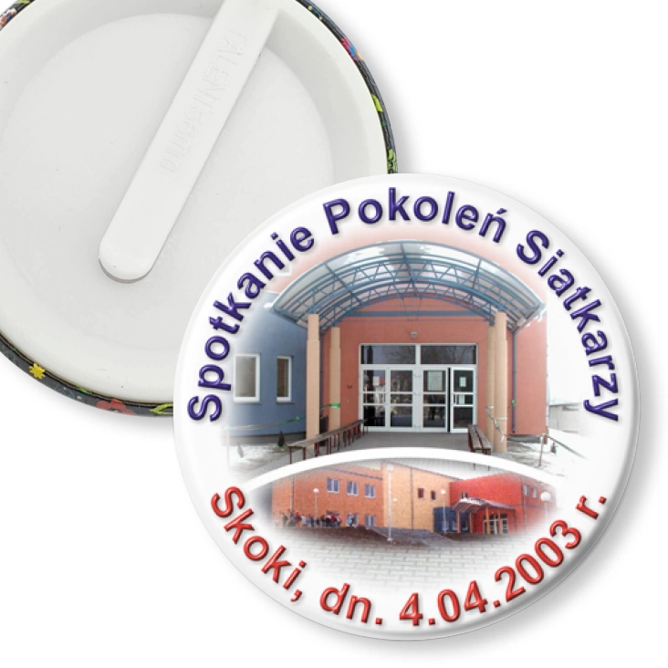 przypinka klips Spotkanie Pokoleń Siatkarzy