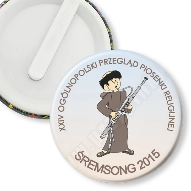 przypinka klips Śremsong 2015