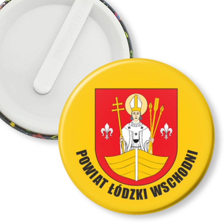 przypinka klips Starostwo Powiatowe Łódź