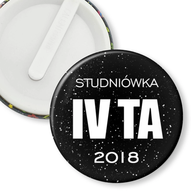 przypinka klips Studniówka 2018