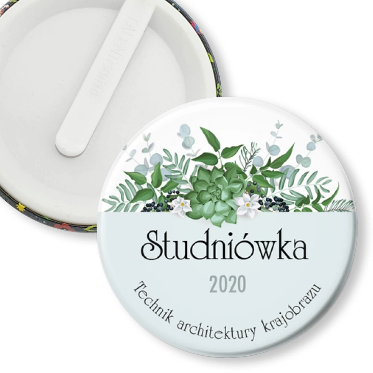 przypinka klips Studniówka 2020