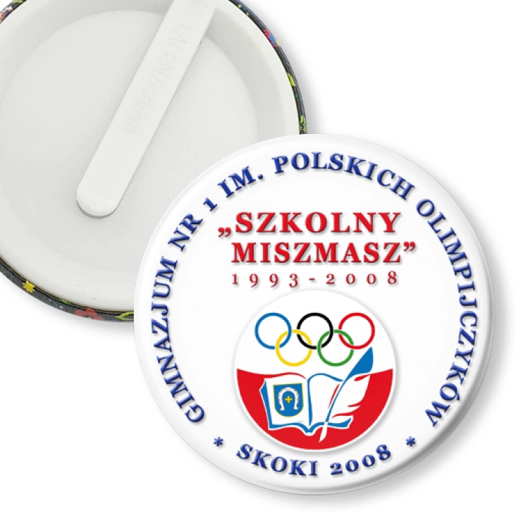 przypinka klips Szkolny Miszmasz