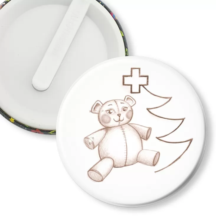 przypinka klips Teddy