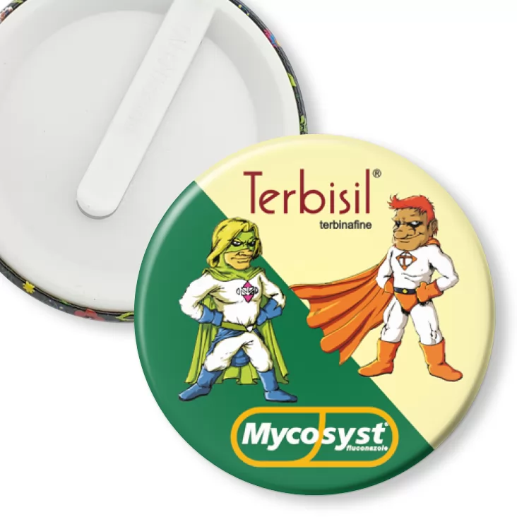 przypinka klips Terbisil