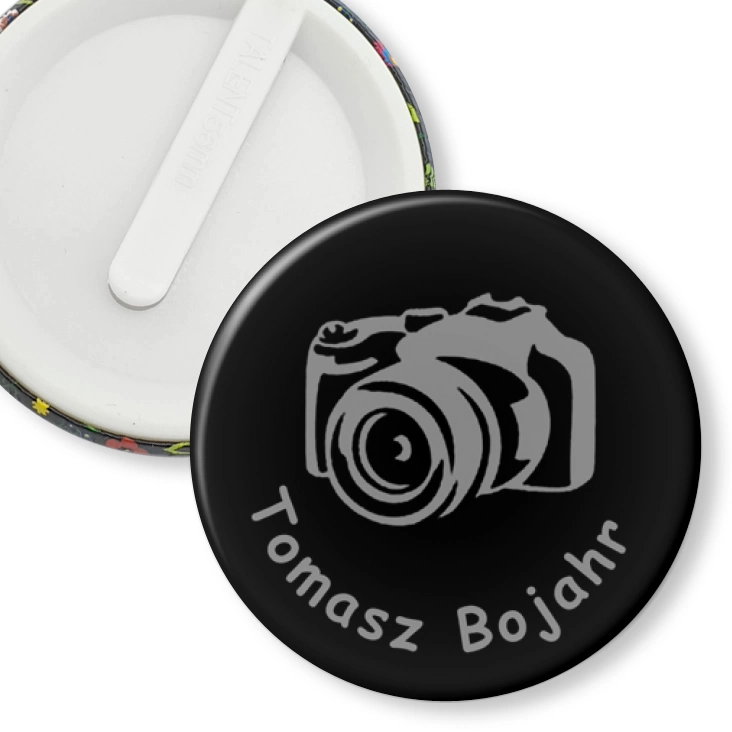przypinka klips Tomasz Bojahr