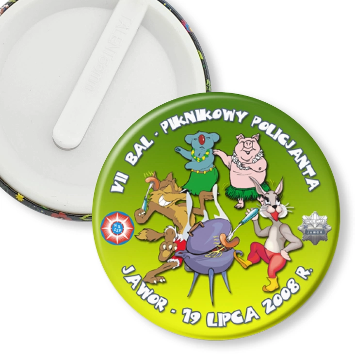 przypinka klips VII Piknikowy Bal Policjanta