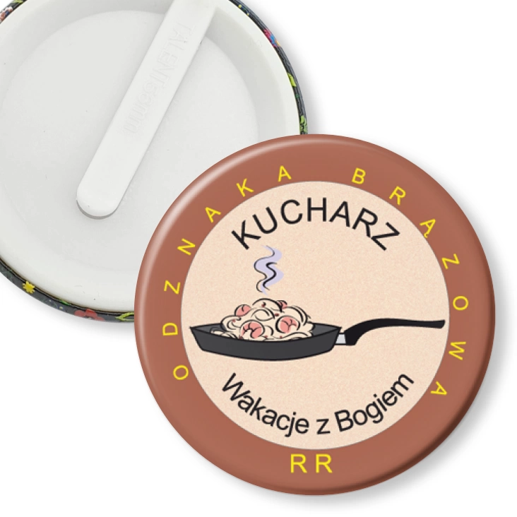 przypinka klips Wakacje z Bogiem - Kucharz